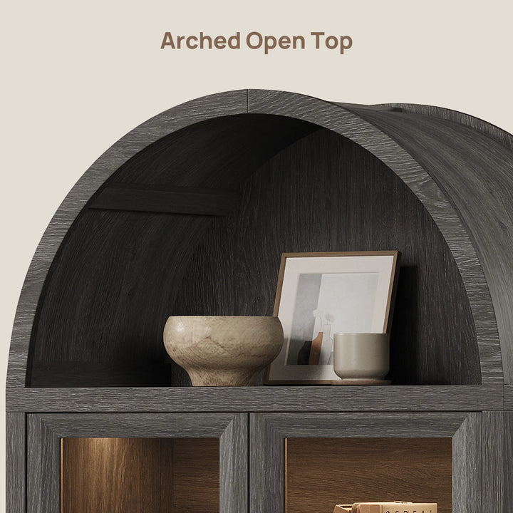 Helio Display Cabinet with Glass Door