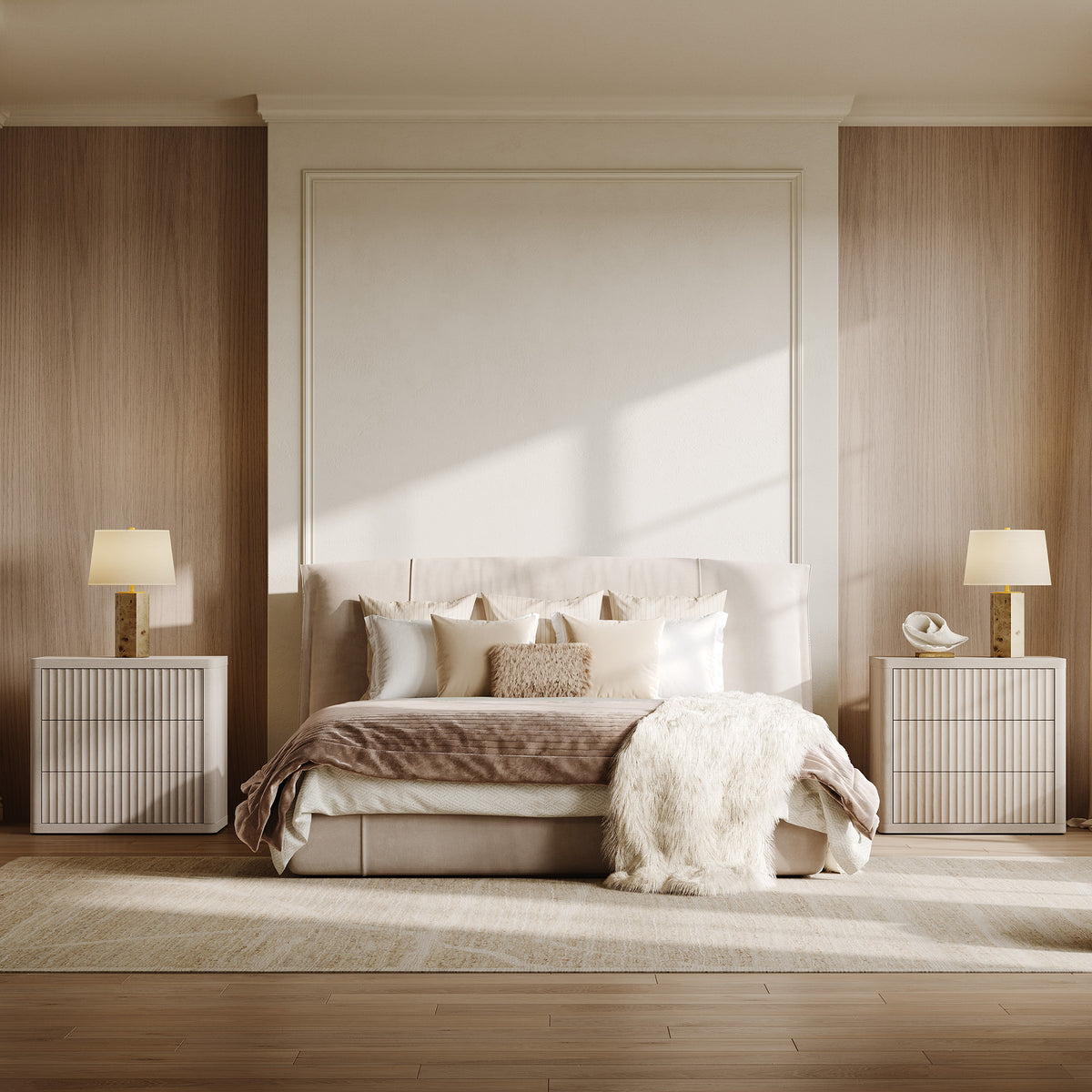 Cas 7-Drawer Dresser and Large-Size Nightstands Set