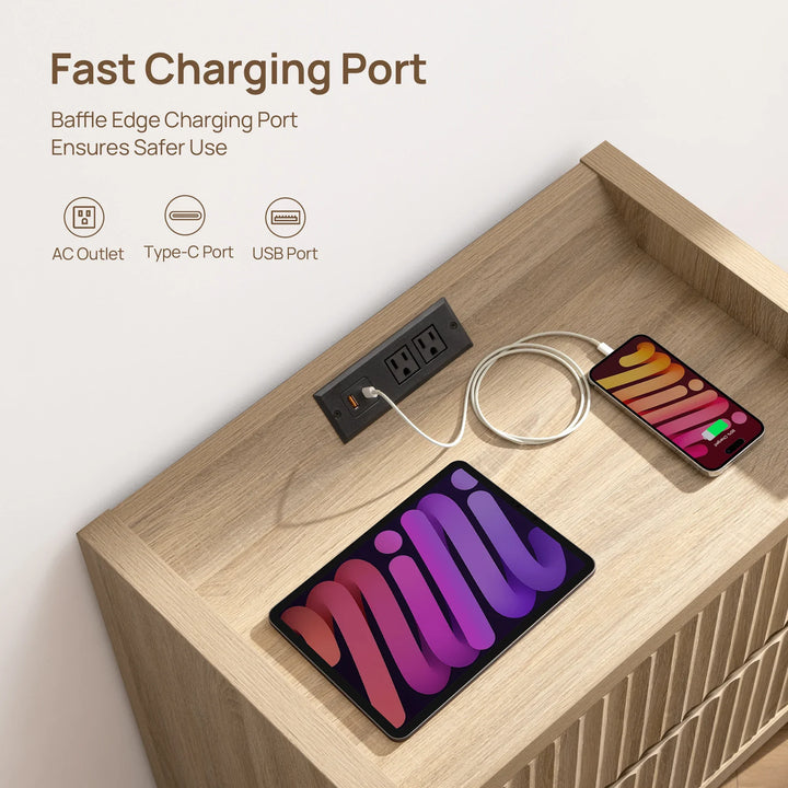 Prelude End Tables, 2 Drawers