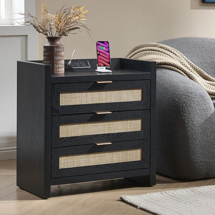 Savanna 6 Drawers Dresser and Nightstands Sets