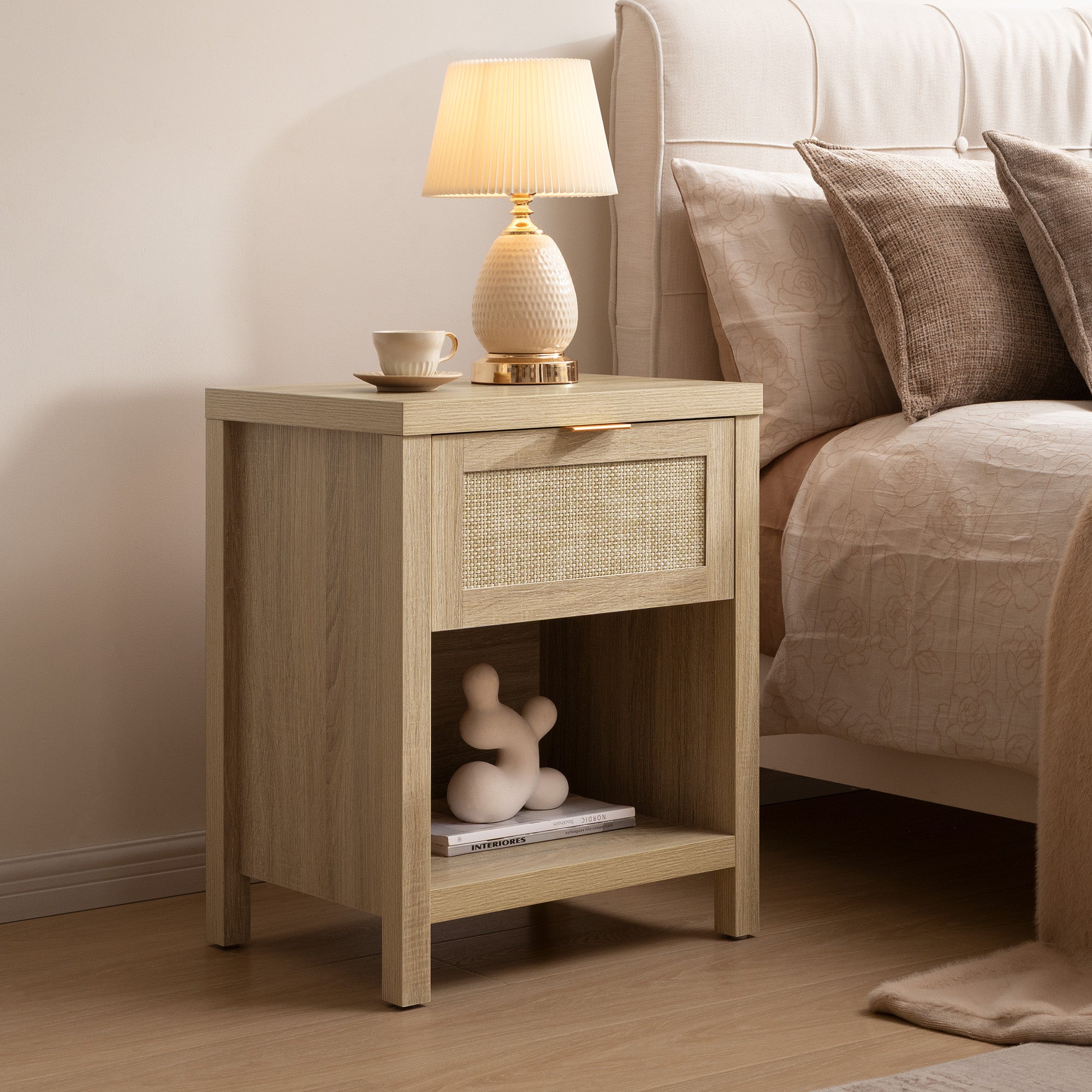 Savanna Rattan Nightstand