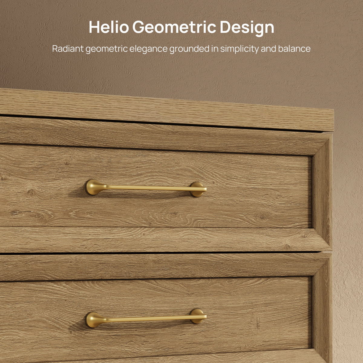 Helio 3-Drawer Nightstand, Bedroom Storage