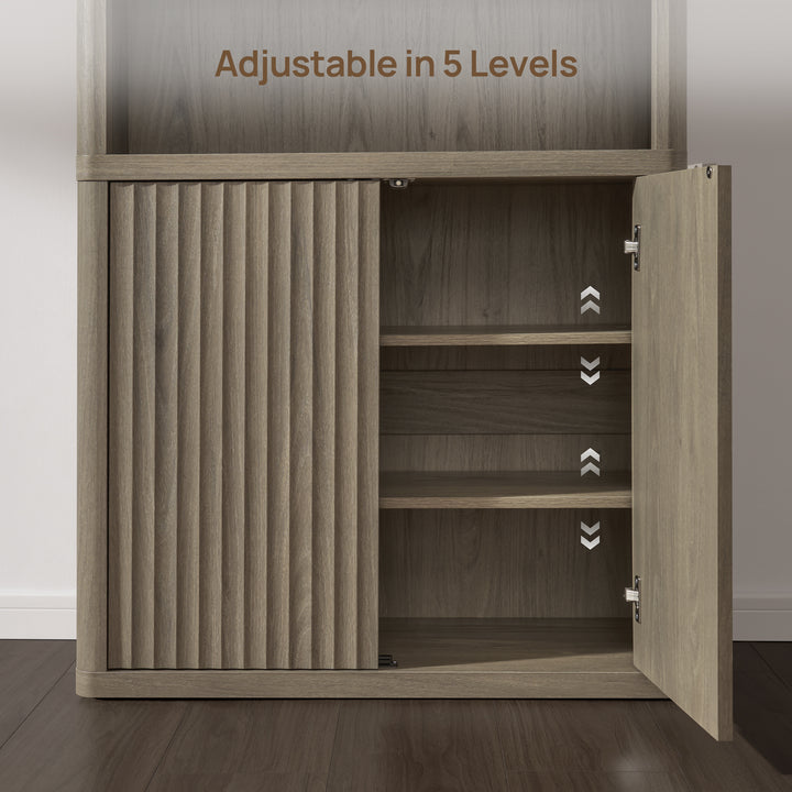 Cas Bookcase with 2 Doors