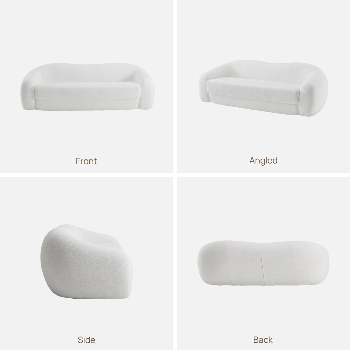 Nimbus White Sofa Couch