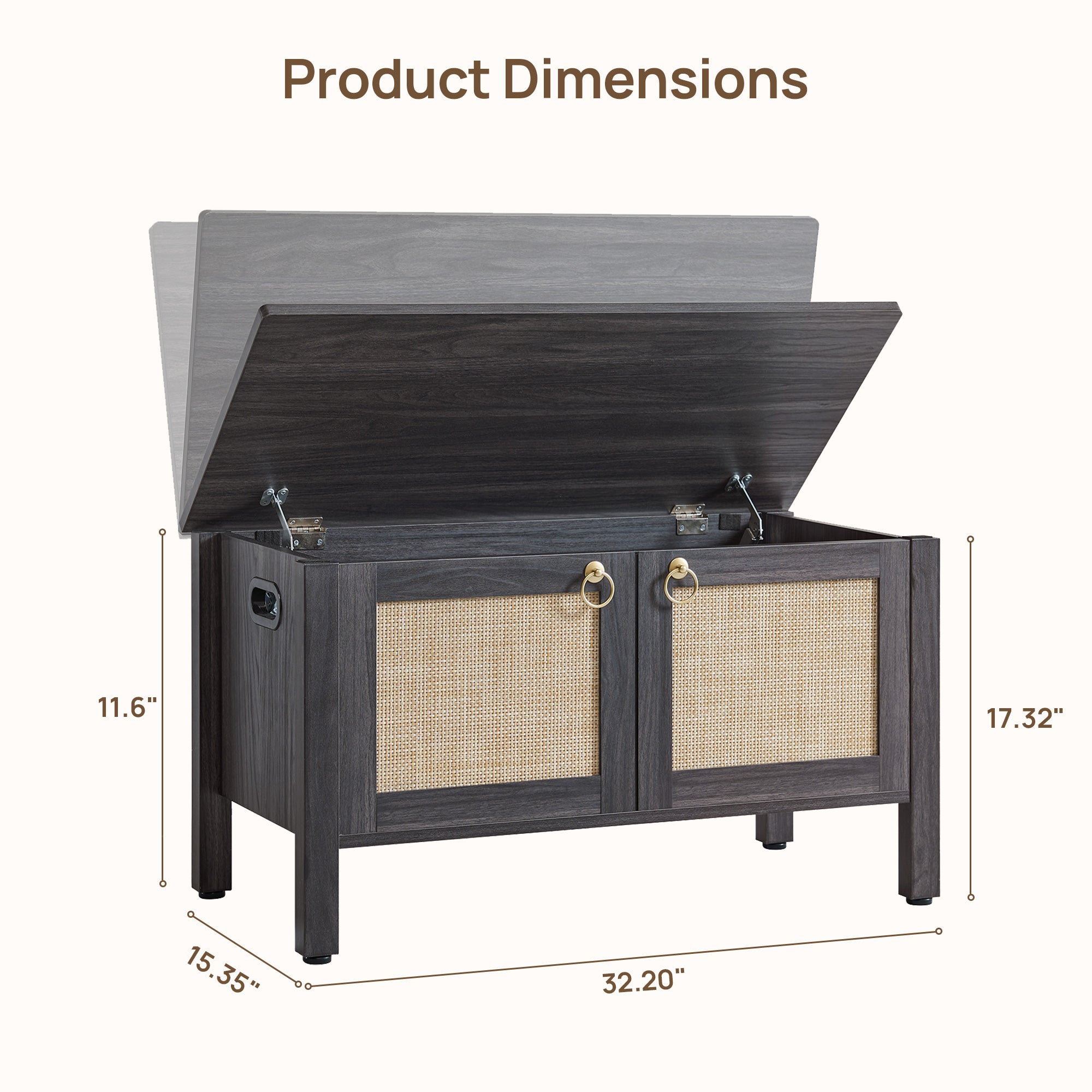 Terra Storage Bench Seat