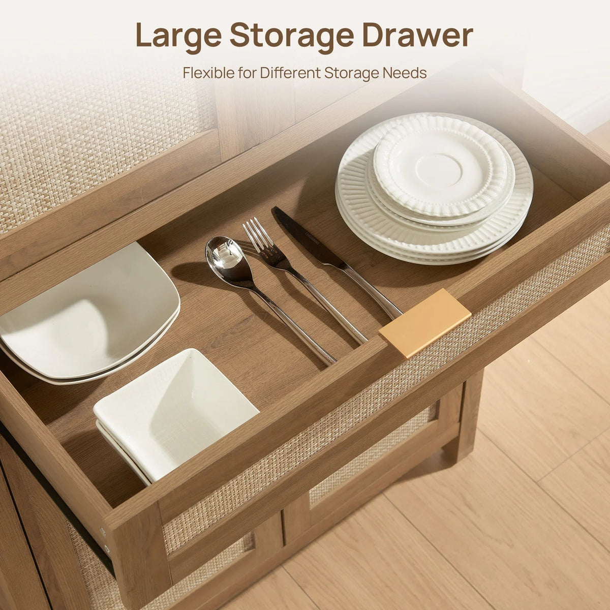 Savanna Storage Cabinet with Drawer, 72'' Tall, Set of 2