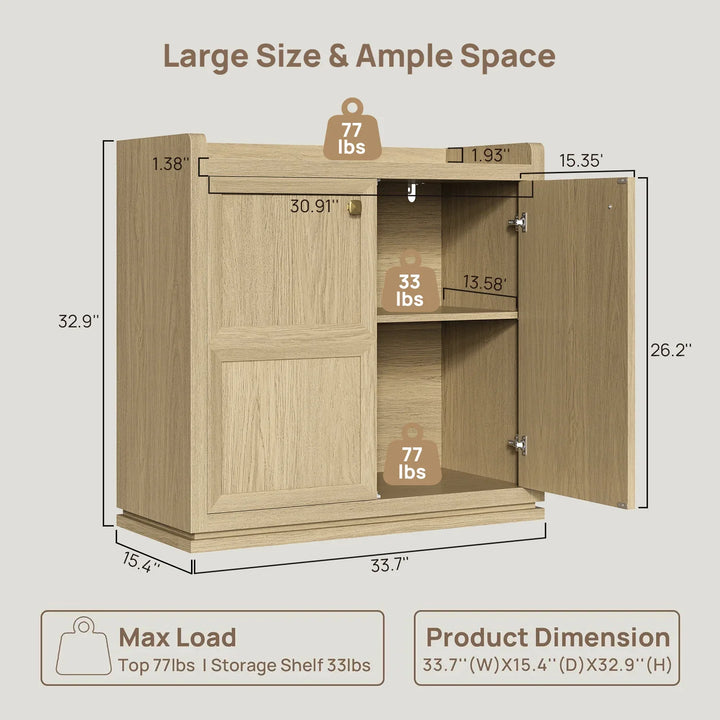 Helio Sideboard Buffet with 2 Doors