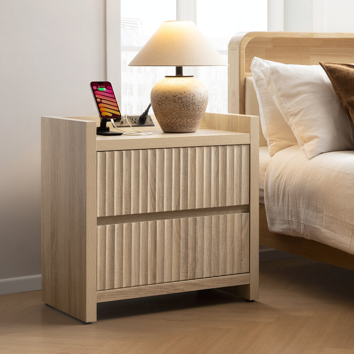 Prelude Modern Dresser and Nightstands Bedroom Sets