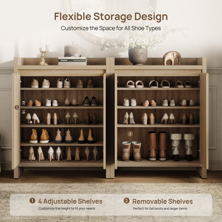 Prelude Shoe Storage Cabinet Entryway