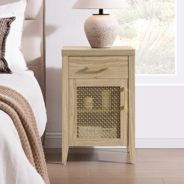 Andy Side Table with Door