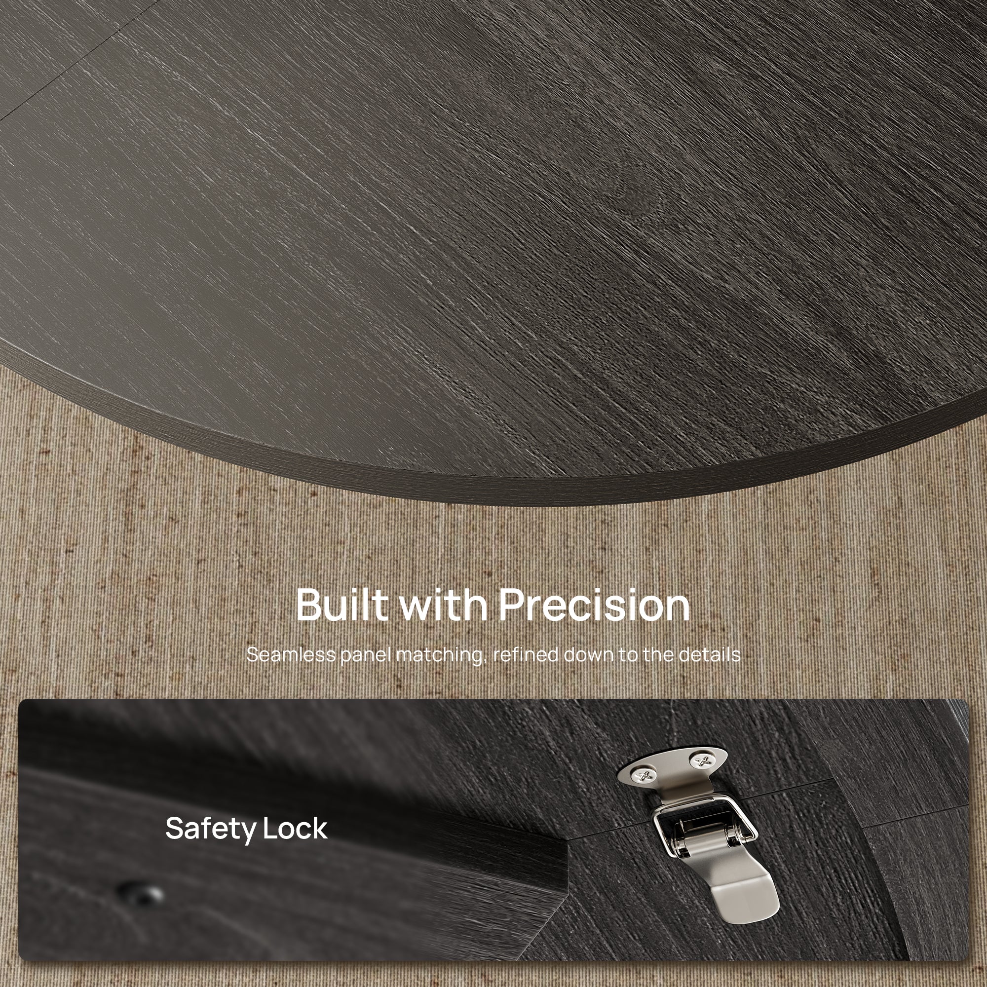 Cas Round Dining Table for 6