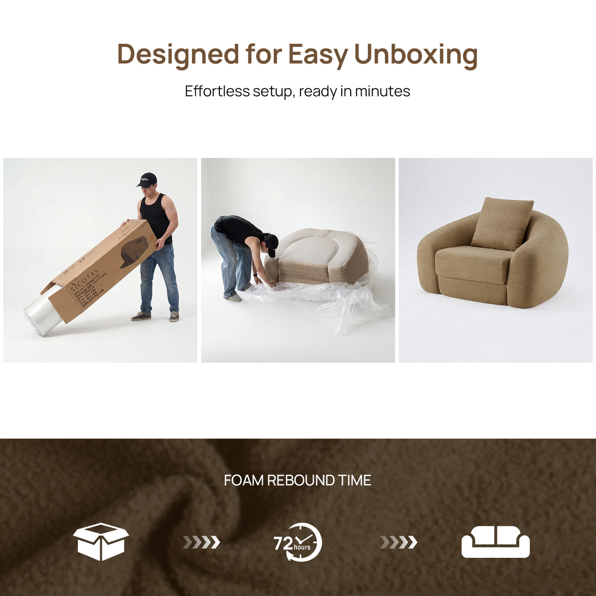 Nimbus Sofa Chair, Single Seat