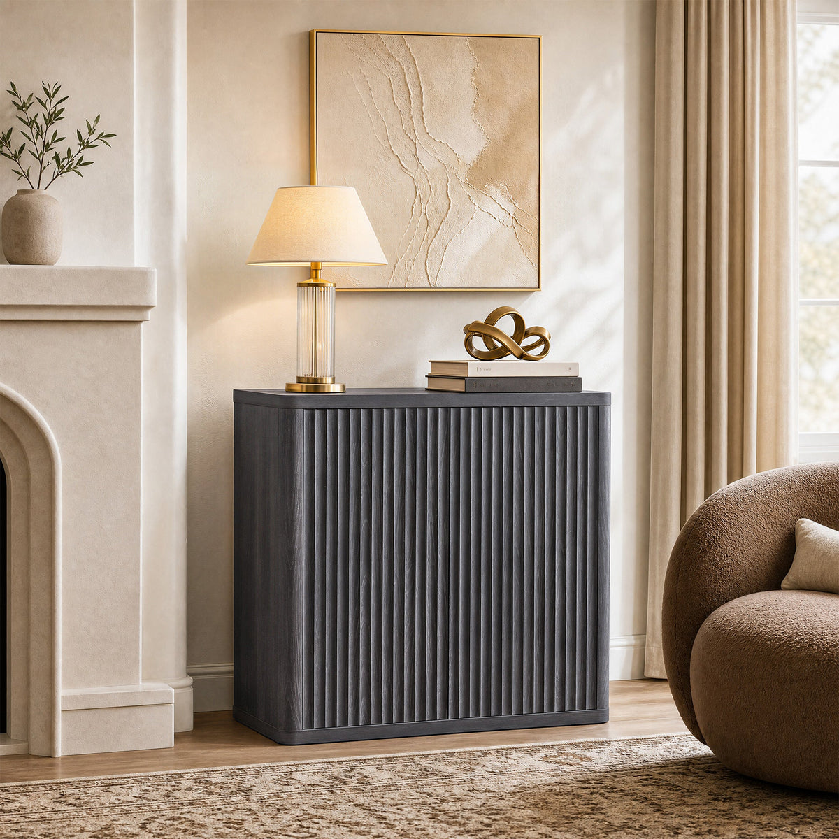 Cas Buffet Cabinet with Storage, Set of 3