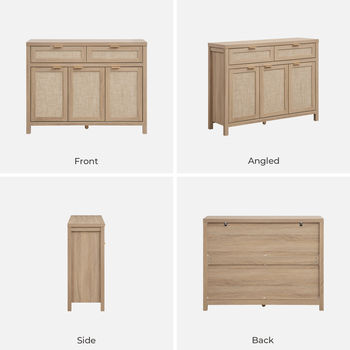 Savanna TV Stand with Drawers, 43.5Inch Wide