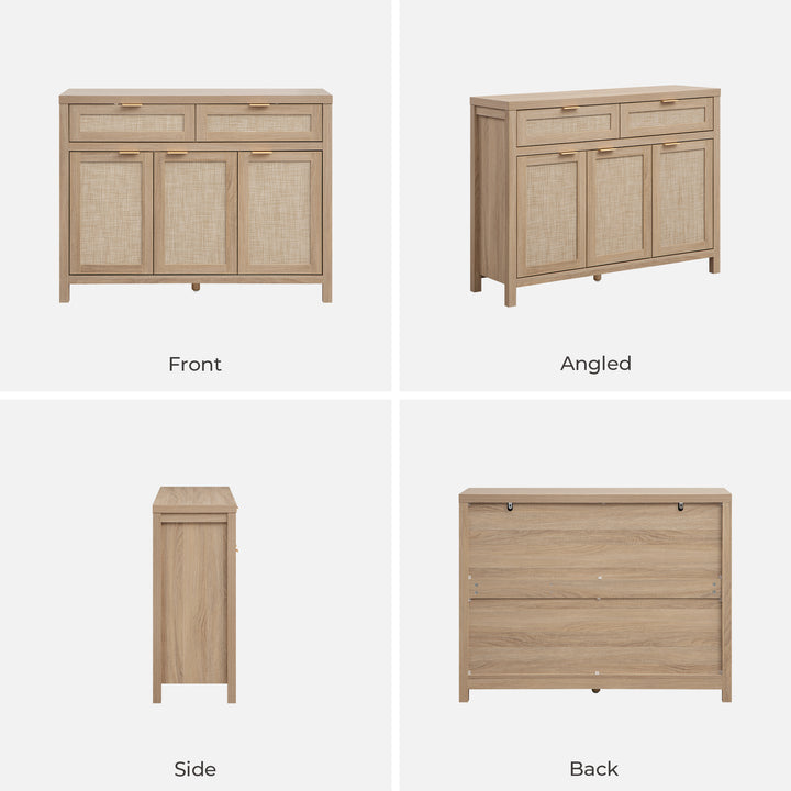 Savanna TV Stand with Drawers, 43.5Inch Wide