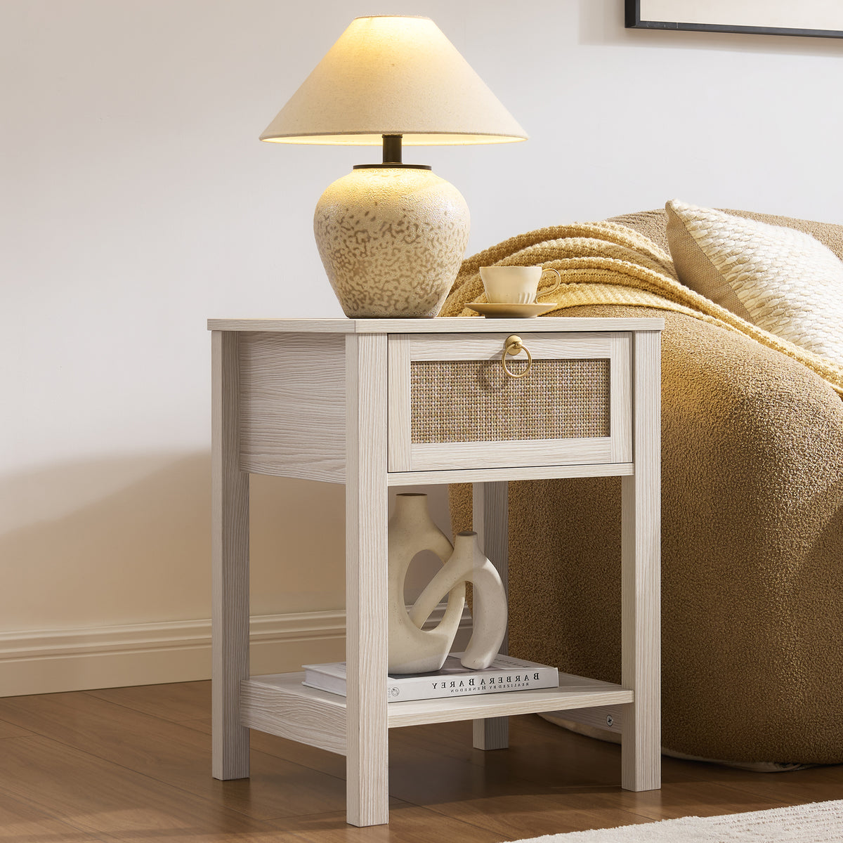 Terra 6 Drawers Dresser and 1 Drawer Nightstands Set