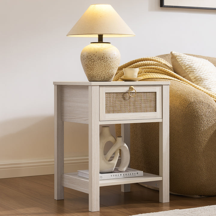 Terra 6 Drawers Dresser and 1 Drawer Nightstands Set