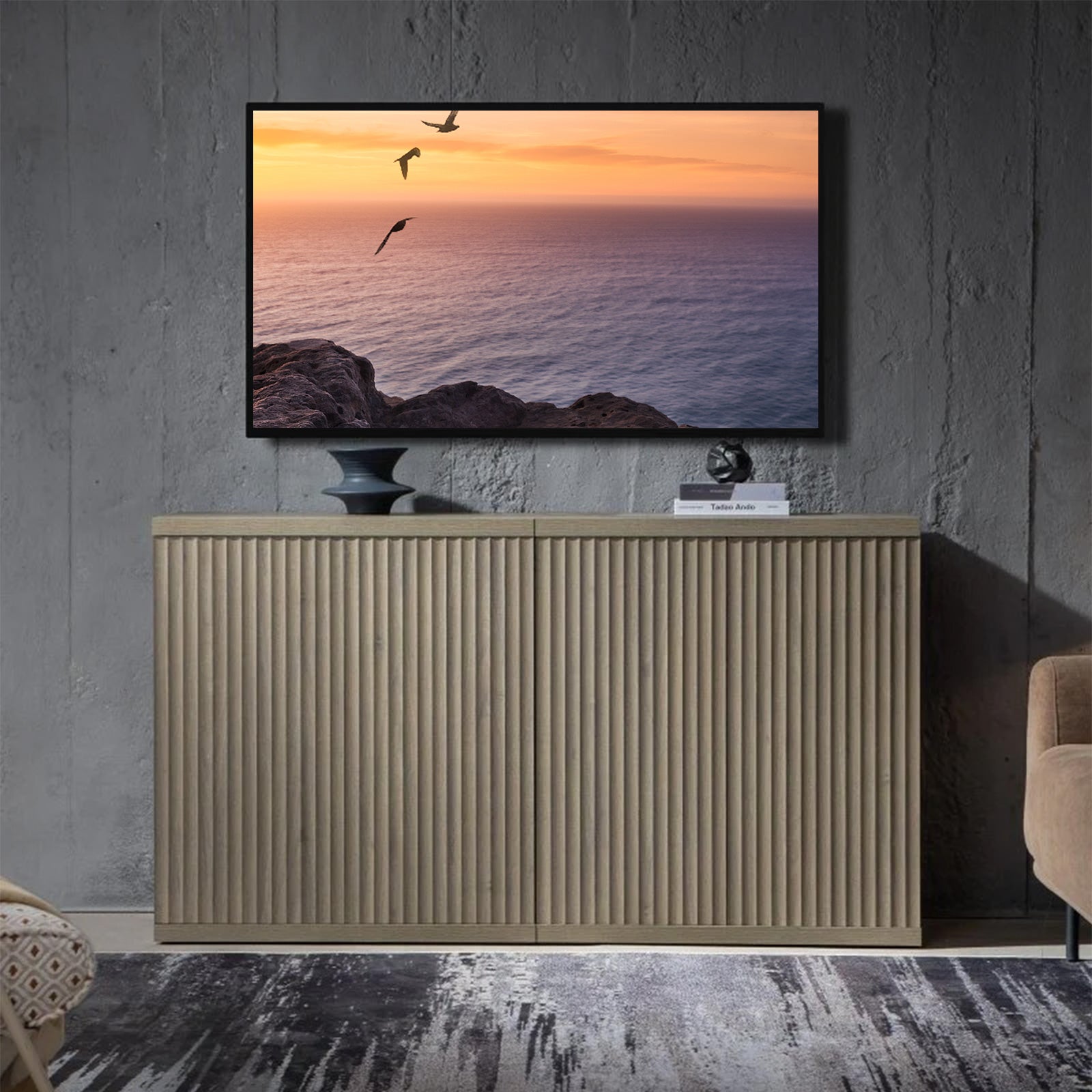 Stria TV Stand with Storage up to 100Inch TV