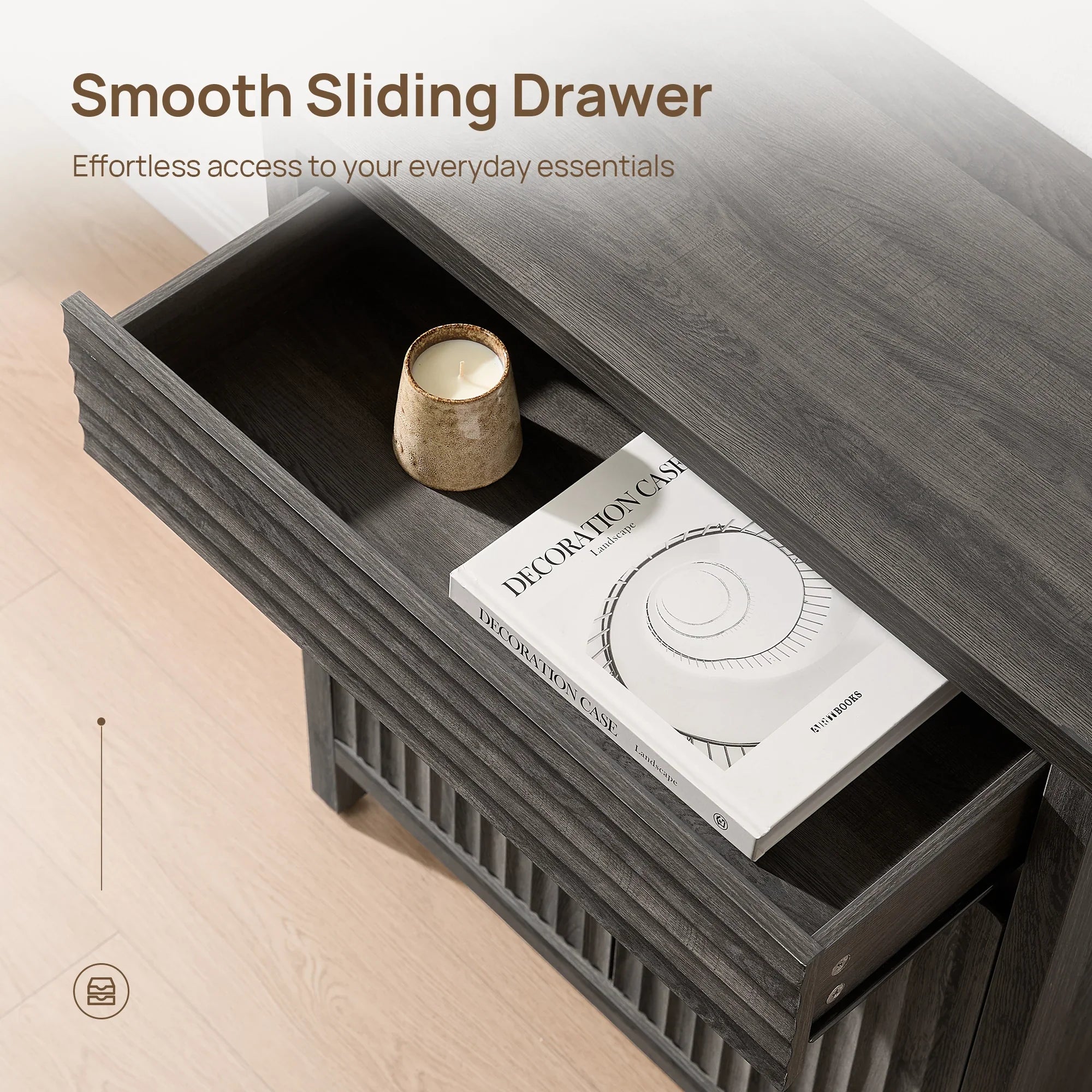 Prelude 2 Doors Sideboard with 1 Drawer