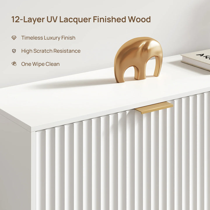 Opus Double Flip Drawer Shoe Cabinet