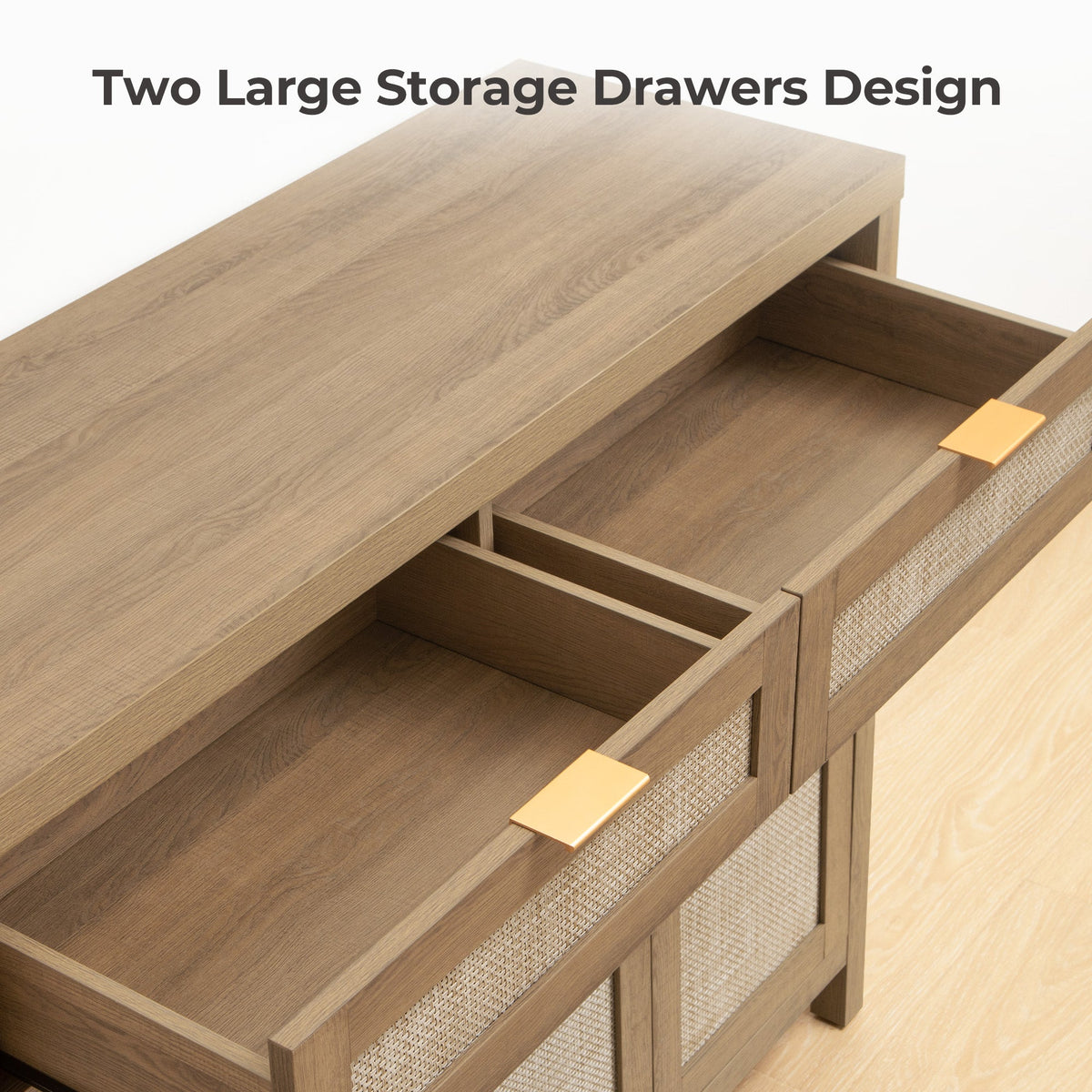 Savanna TV Console with Storage, Set of 2