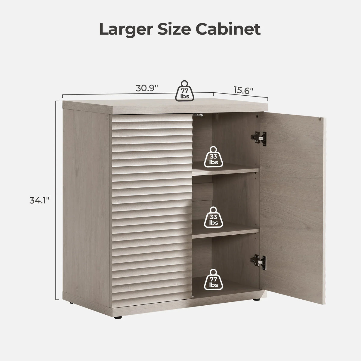 Stria Sideboard with 2 Doors