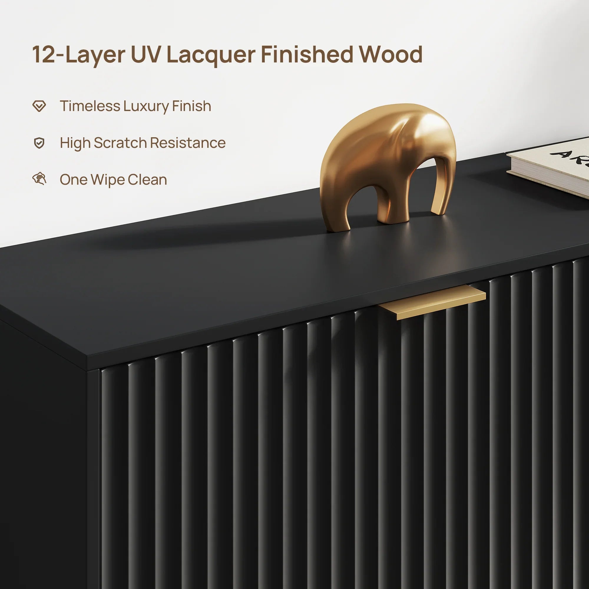 Opus 2-Tier Shoe Cabinet with Storage