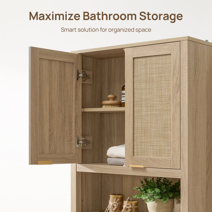 Savanna Over-the-Toilet Space Saver, Large Storage