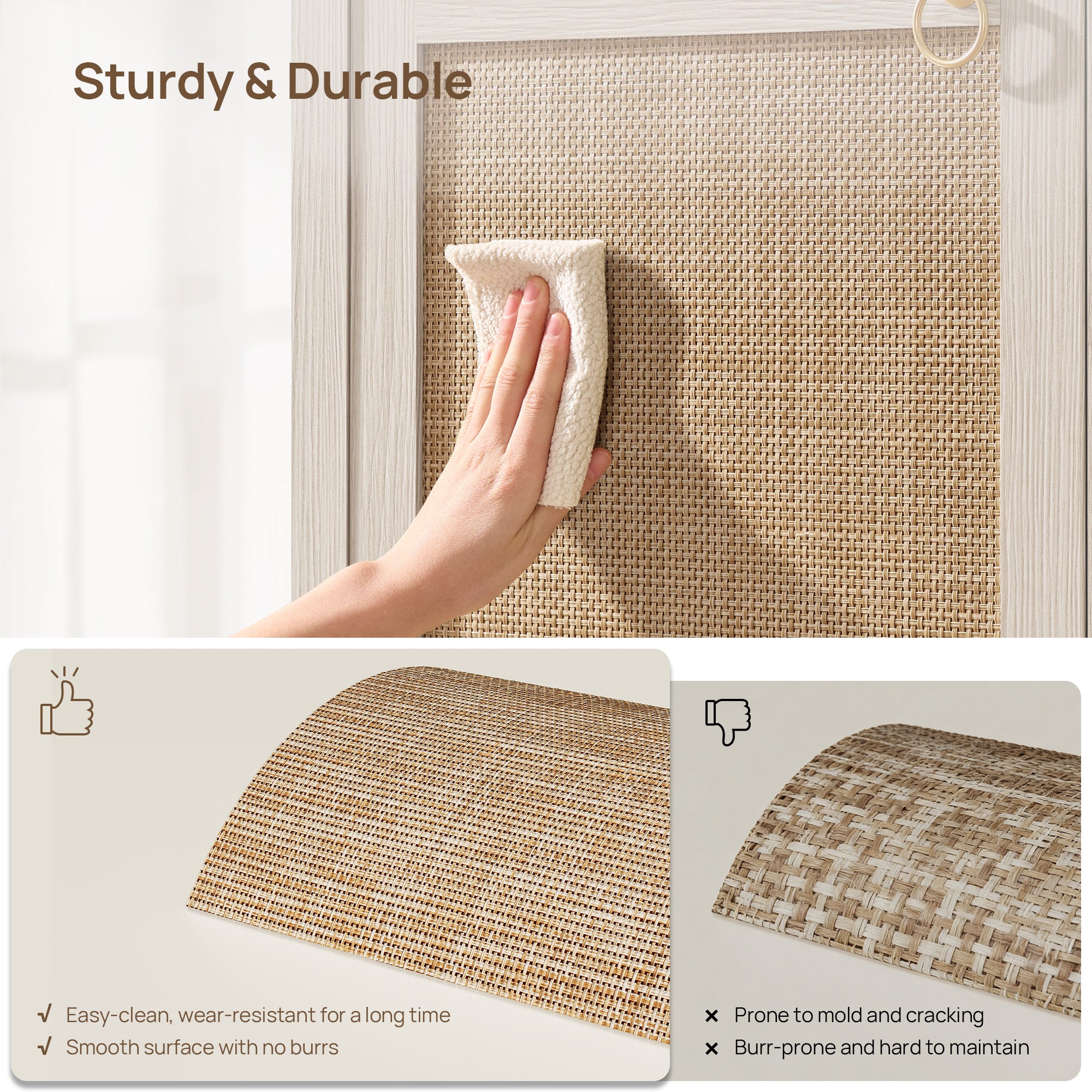 Terra TV Console with Cable Management