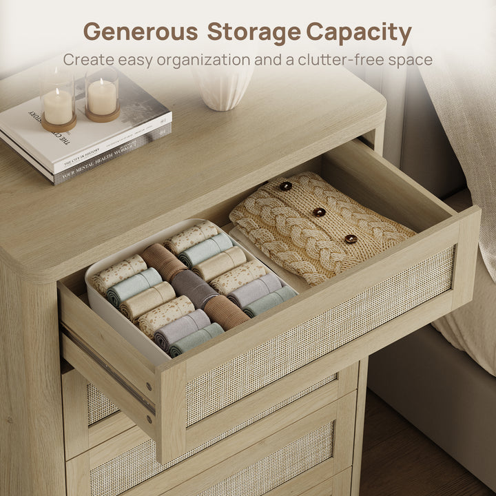 Zura Modern Dresser with 5 Drawers