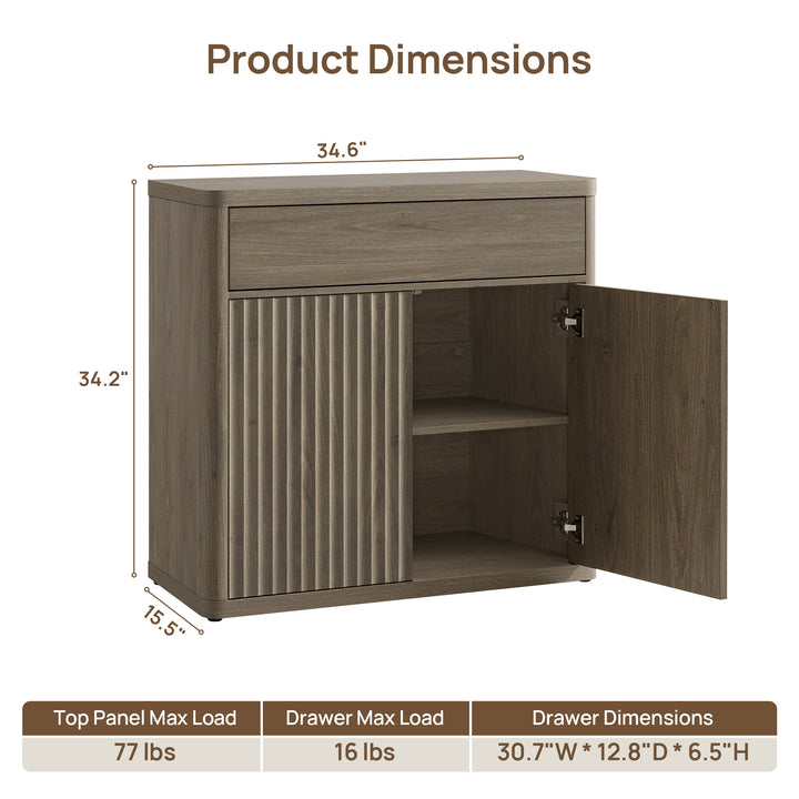 Cas Sideboard With Drawer And 2 Doors