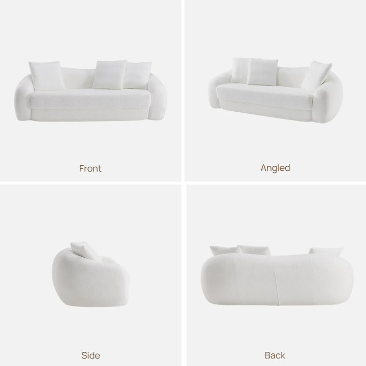 Nimbus White Sofa Couch