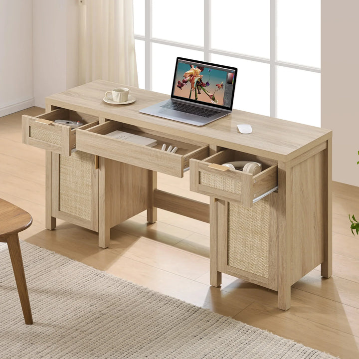 Savanna Makeup Vanity, Wardrobe and Nightstands Set