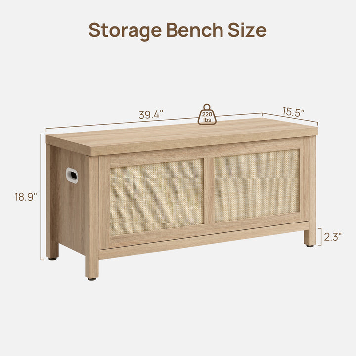 Savanna Flip-Down Shoe Bench for Entryway