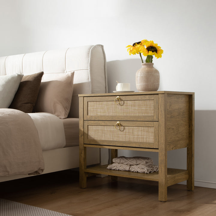 Terra 6 Drawers Dresser And 2 Drawers Nightstands Sets
