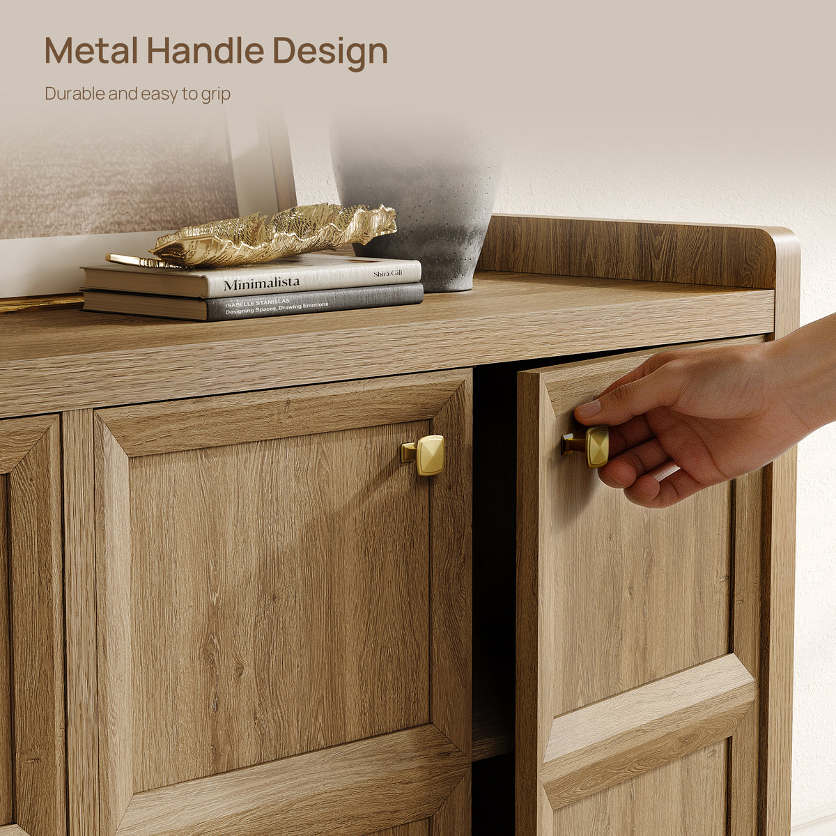 Helio Sideboard Buffet, 4 Doors