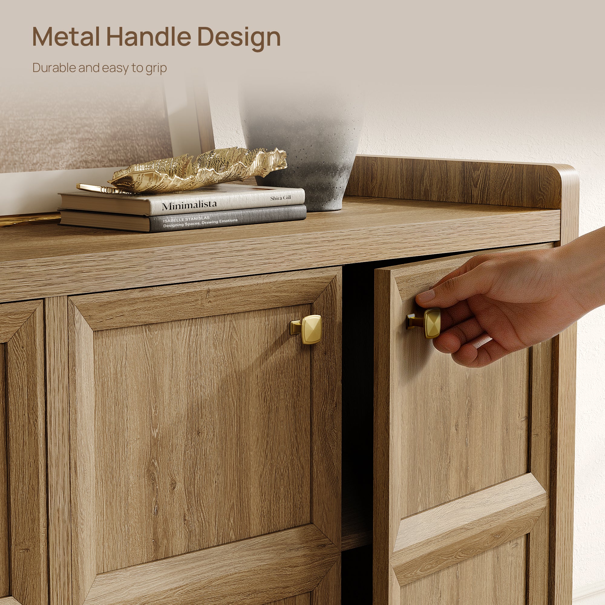 Helio Sideboard Buffet, 4 Doors