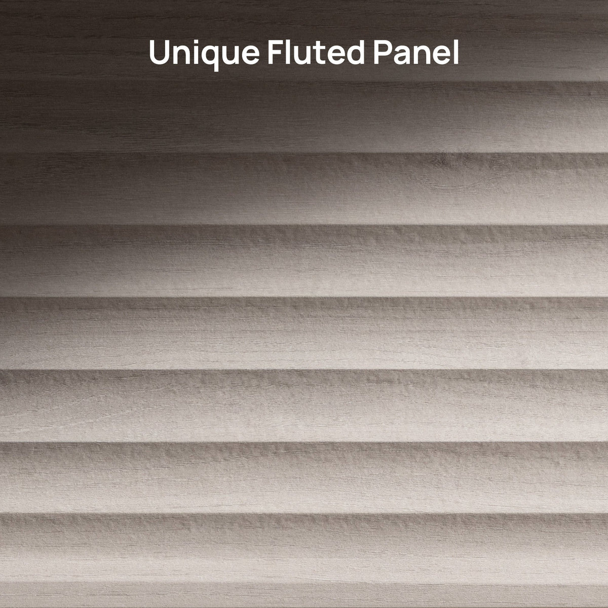 Stria Fluted TV Console, up to 85 Inch TV, Set of 3
