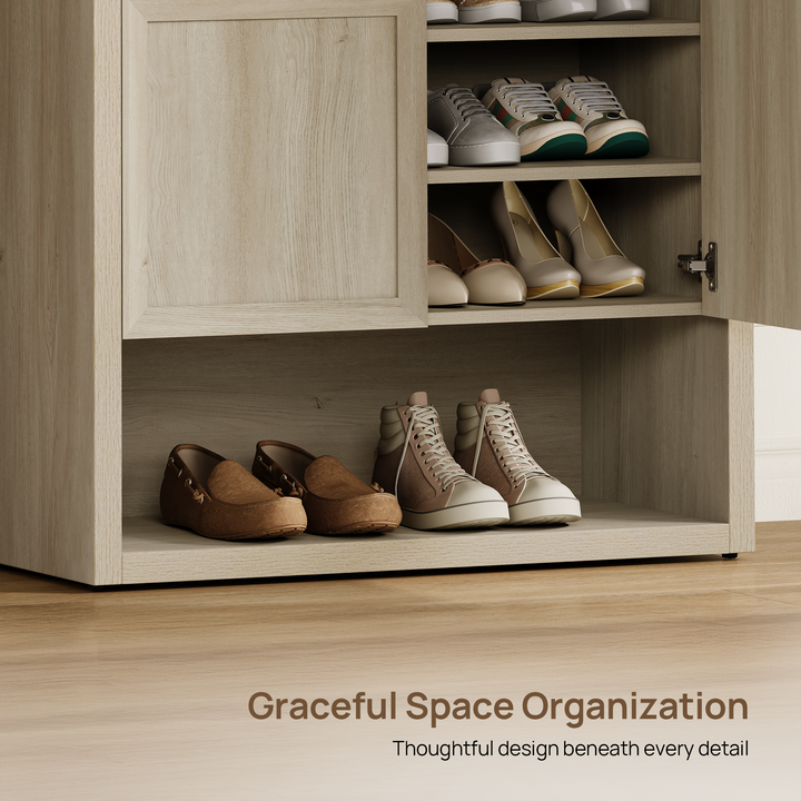 Helio Shoe Cabinet, Modern Shoe Storage