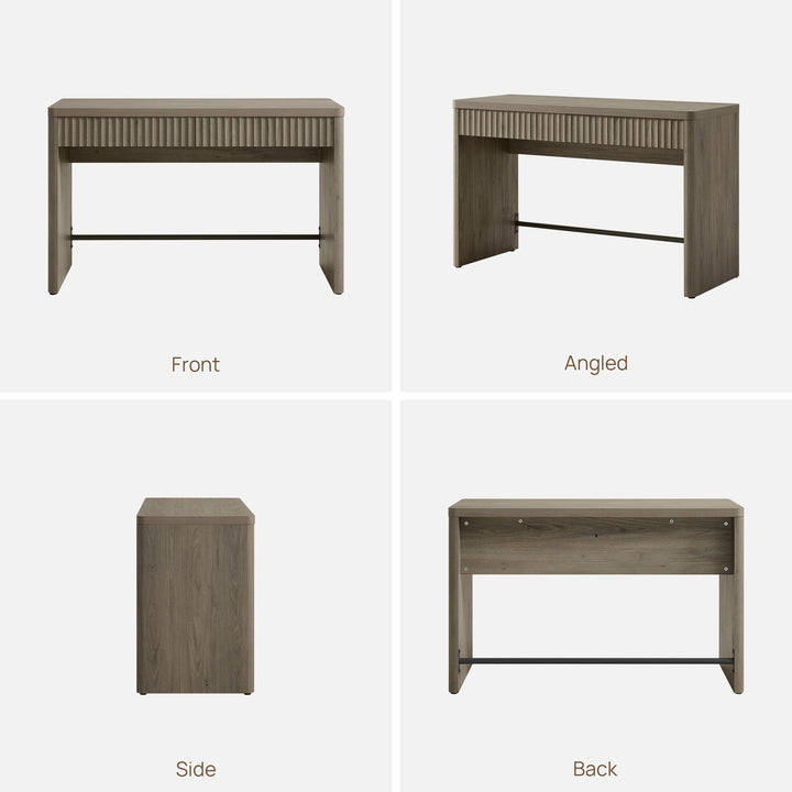Cas Home Office Desk with 2 Drawers