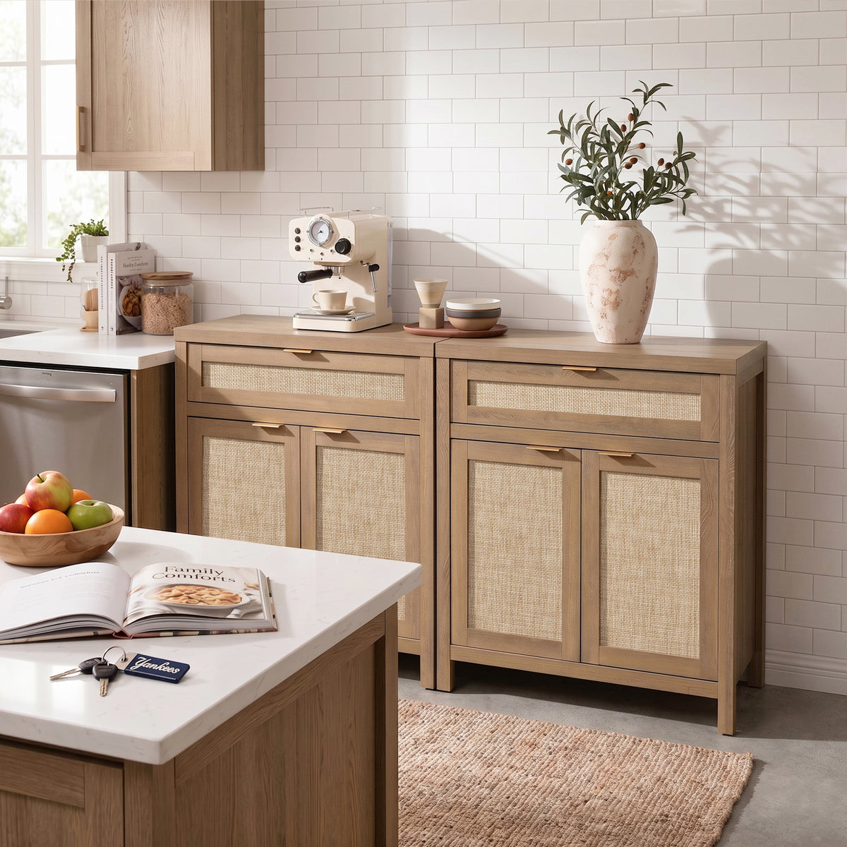 Savanna Buffet Cabinet with Doors