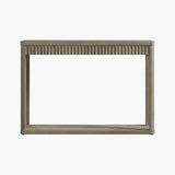 Cas Fluted 2-Tier Console Table, 47.3-Inch Wide