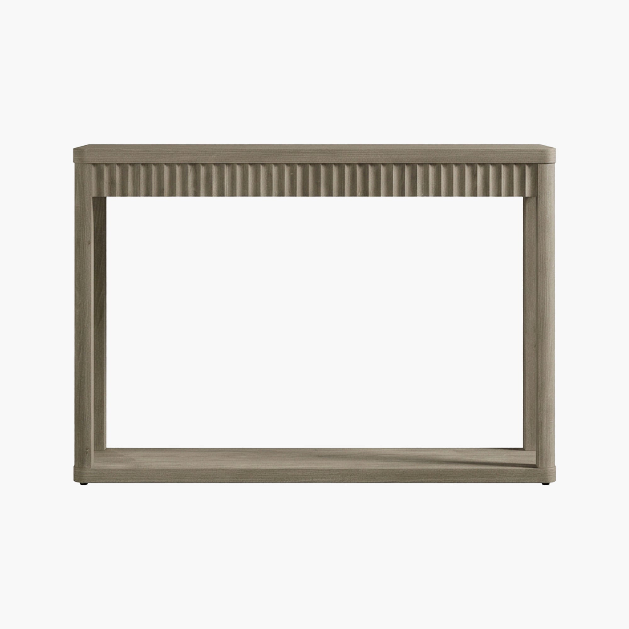 Cas Modern 2-Tier Console Table, Open Storage