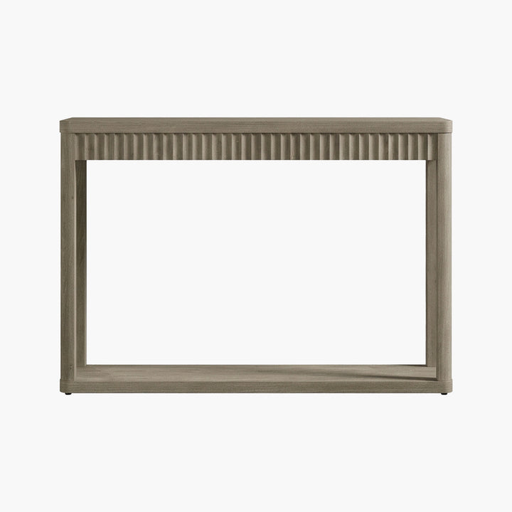 Cas Modern 2-Tier Console Table, Open Storage