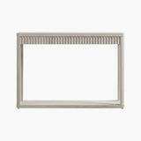 Cas Modern 2-Tier Console Table, Open Storage
