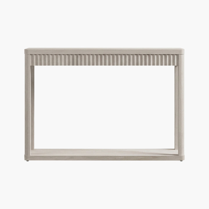 Cas Modern 2-Tier Console Table, Open Storage