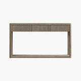 Cas Fluted Console Table for Entryway