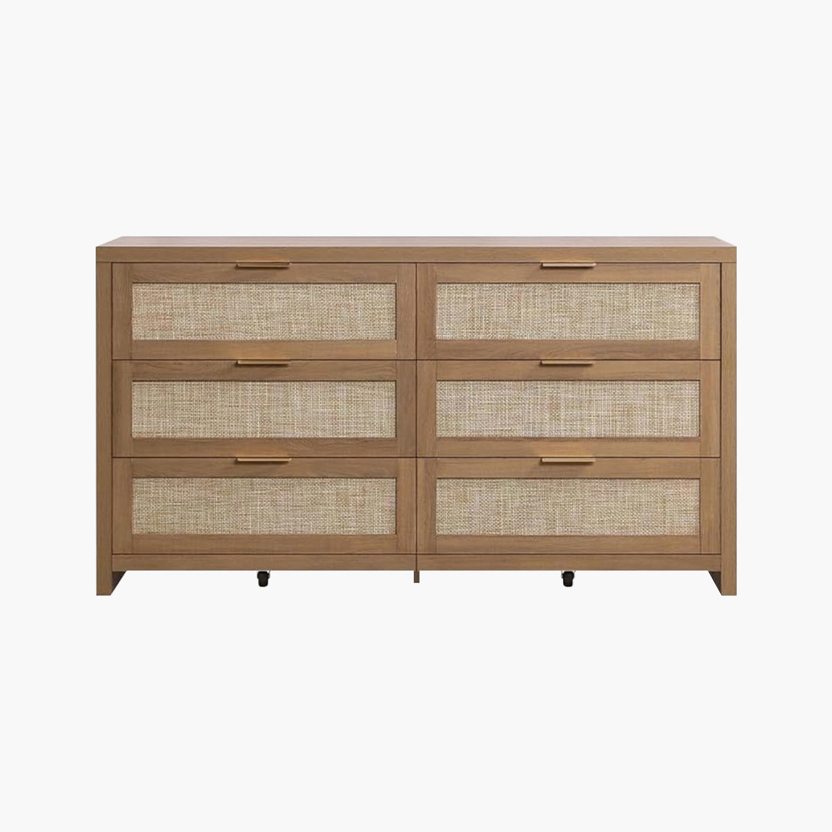 Savanna 6 Drawer Dresser, 56.85 Inch Wide