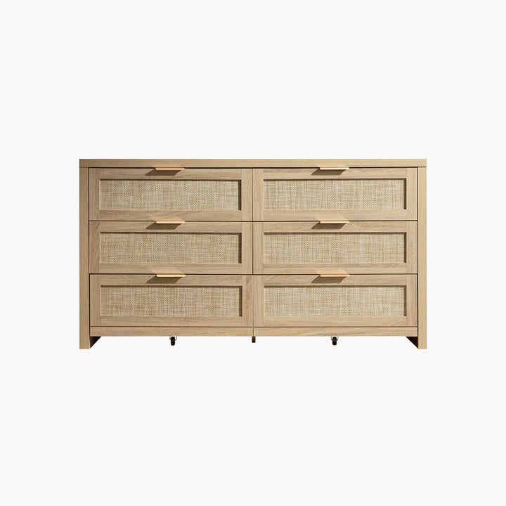 Savanna 6 Drawer Dresser, 56.85 Inch Wide
