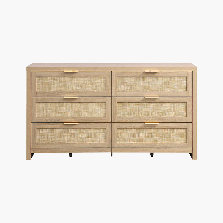 big bedroom dresser Farmhouse 9 Drawers for Bedroom, 55'' Wide Wood Rustic Chest of Drawers with Natural Texture, Storage Dressers Organizer with Large Drawers for Bedroom, Living Room, and Entryway, Walnut. : Home and more Big Sky Eight Drawer Dresser
